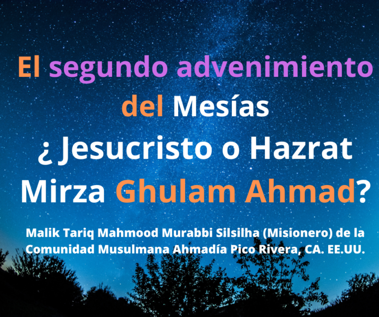 El segundo advenimiento del Mesías